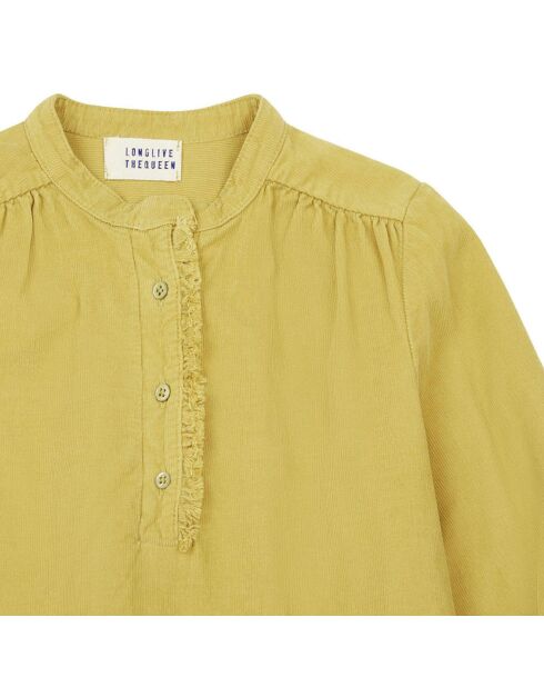 Robe jaune