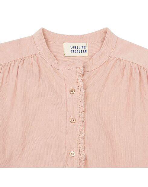 Robe rose