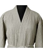 Kimono-Bademantel aus Baumwolle mit Prägung von Daria Greige - 95x64 cm