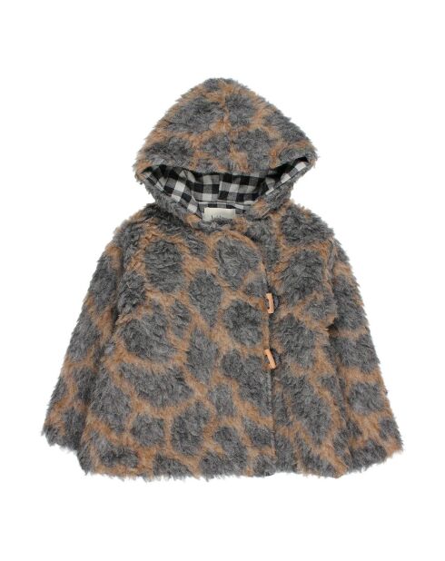 Manteau en Laine et Mohair gris anthracite