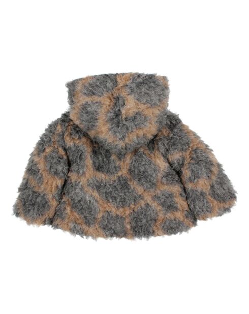 Manteau en Laine et Mohair gris anthracite