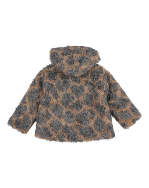 Manteau en Laine et Mohair gris anthracite