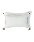 Coussin en Toile de Coton Oasis terre de sienne - 50x30 cm