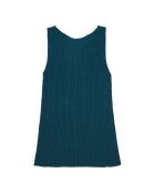 Abito blu in lana e cashmere