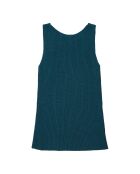 Abito blu in lana e cashmere