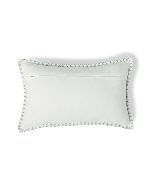 Coussin en Toile de Coton Lobster  bleu glacier - 50x30 cm