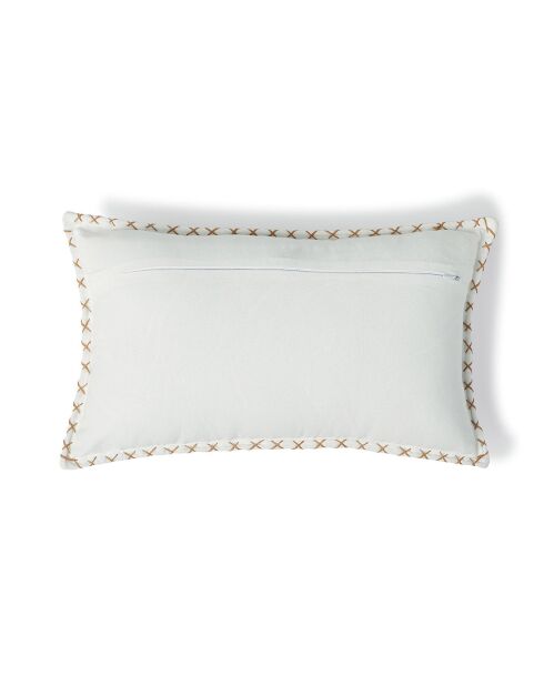Coussin en Toile de Coton Lobster  terre de sienne - 50x30 cm