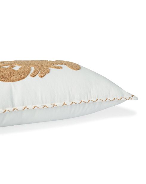 Kissen aus Baumwollleinen mit Hummermotiv Sienna