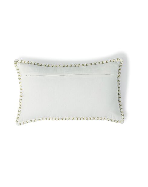 Coussin en Toile de Coton Lobster  sable - 50x30 cm