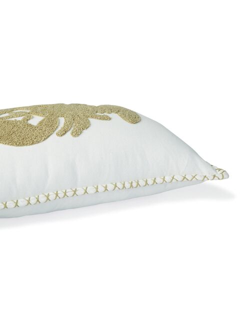 Coussin en Toile de Coton Lobster  sable - 50x30 cm