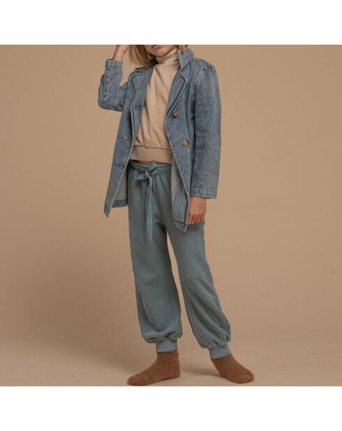 Blaue Jeansjacke