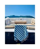 Capri Jacquard Fouta petrolblau - 100x200 cm