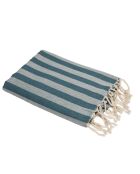 Capri Jacquard Fouta petrolblau - 100x200 cm