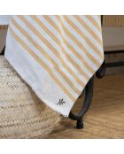 Nappe en Coton Hossegor jaune moutarde - 180x300 cm