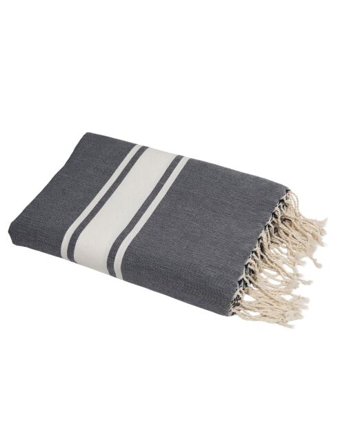 Mantel de algodón vaquero azul Mahdia