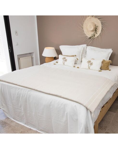 Trapunta Stockholm in lino e cotone - 90x190 cm