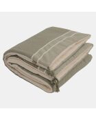 Edredon en Coton Stockholm  vert olive - 90x190 cm