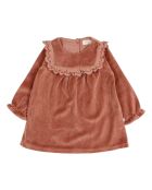 Robe Velours terracotta