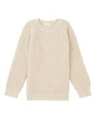 Pull en Laine mélangée écru