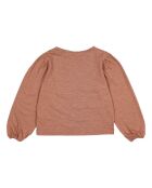 Sweat Coton Bio Lovely terracotta