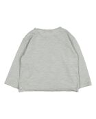 T-Shirt en Coton Bio Flammé Holidays bleu gris