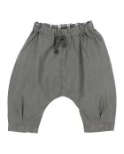 Sarouel Popeline gris anthracite