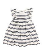 Robe Rayée Bébé bleu/écru