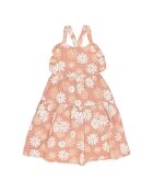 Robe Daisy Gaze de Coton vieux rose