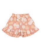 Short Daisy Gaze de Coton vieux rose