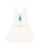 Robe Ananas blanche