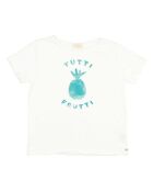 T-shirt Ananas blanc