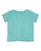 T-shirt Ananas bleu vert