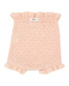 Bloomer en Maille Ajouré Boho rose