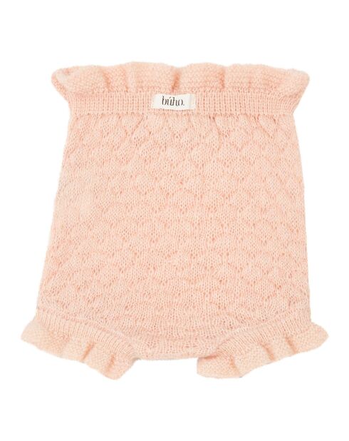 Bloomer en Maille Ajouré Boho rose