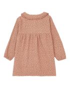 Robe en Coton Bio Pois terracotta