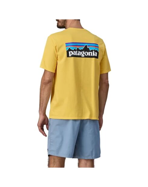 T-Shirt P-6 Logo Responsibili Fibres Recyclées jaune