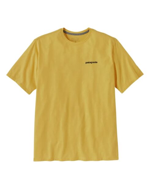 T-Shirt P-6 Logo Responsibili Fibres Recyclées jaune