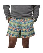 Short Baggy Fibres Recyclées multicolore