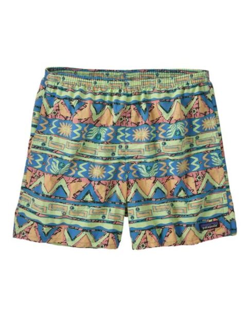Short Baggy Fibres Recyclées multicolore