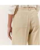 Pantalon Alberpeach écru
