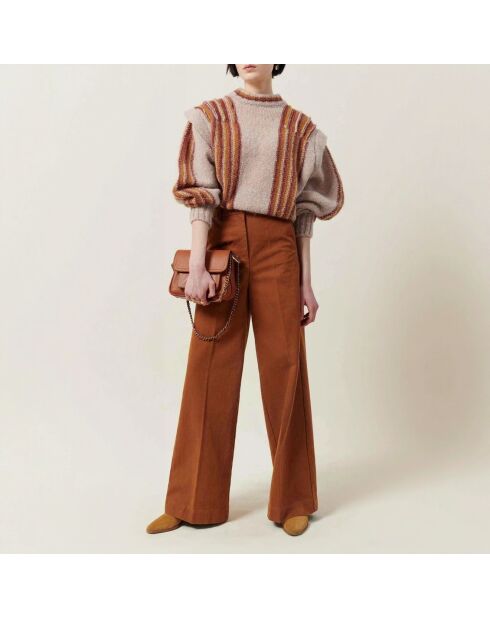 Pantalon Captain tabac