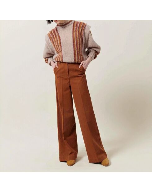 Pantalon Captain tabac