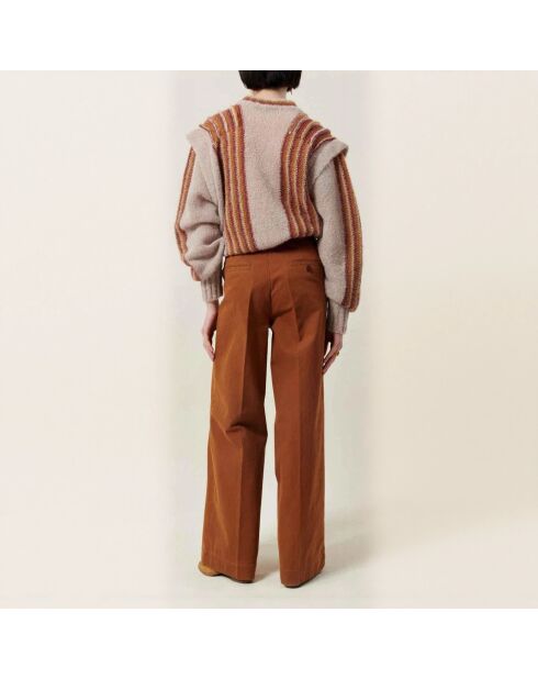 Pantalon Captain tabac