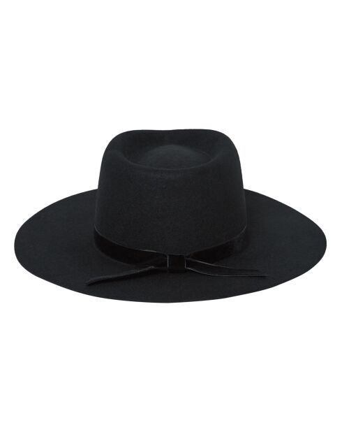 Chapeau 100% Laine Rancher noir