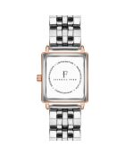 Montre Adeline en Acier & Diamant rose doré/argenté