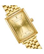 Montre Elodie en Acier & Diamant dorée