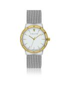 Montre Héloïse en Acier & Diamant argentée