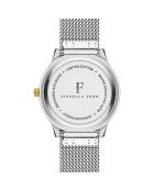 Montre Héloïse en Acier & Diamant argentée