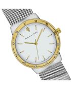 Montre Héloïse en Acier & Diamant argentée