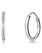2 Paires de Boucles d'oreilles Laura en Acier argentées